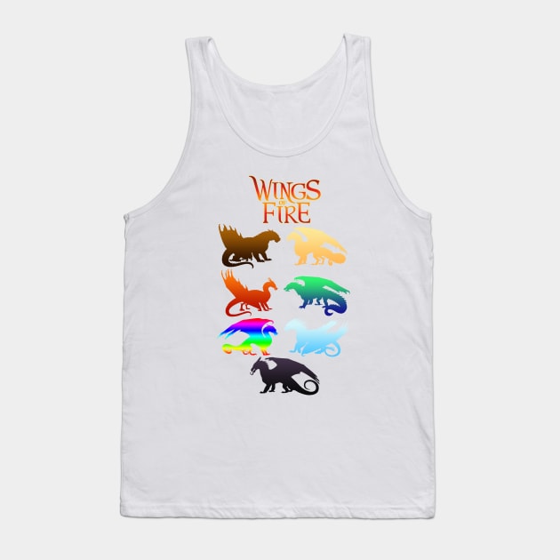 Wings of Fire Tribes Tank Top by VibrantEchoes